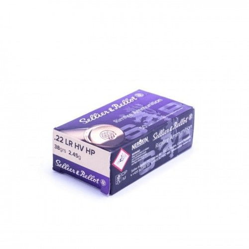 S&B 22LR Hollow Point Ammunition