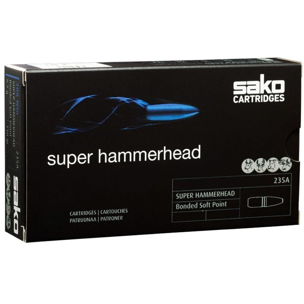 SAKO CART . 30-06 SPRING SUPER HAMMER HEAD 180SP (20) BONDED