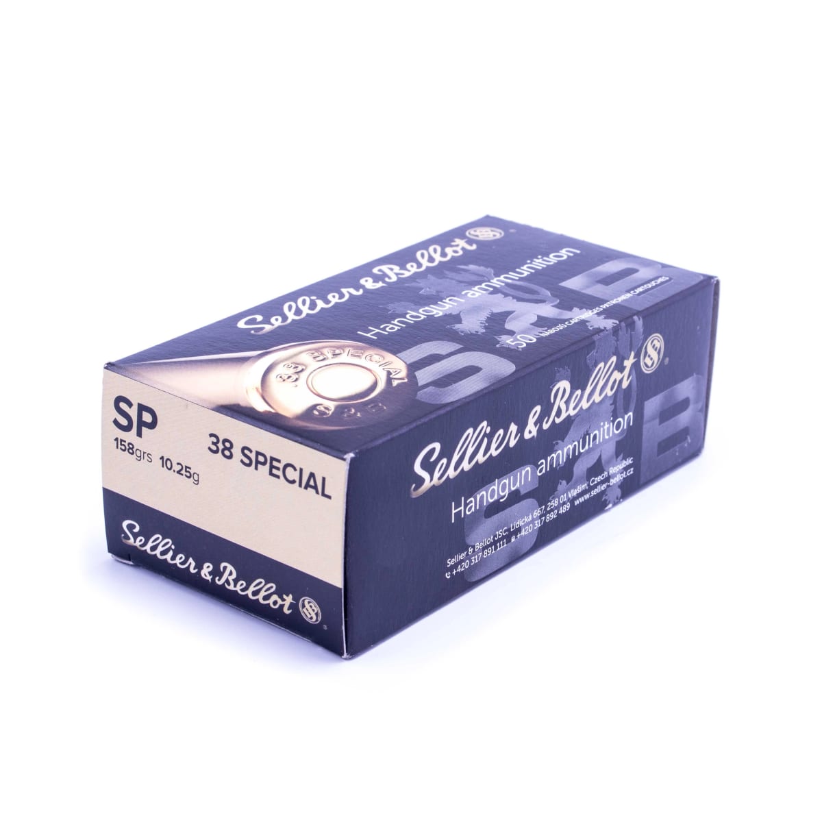 S&B 38SPL Ammunition 158G